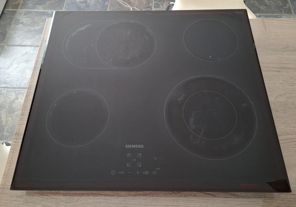keramische kookplaat siemens, Elektronische apparatuur, Kookplaten, Ophalen, Gebruikt, Keramisch, 4 kookzones