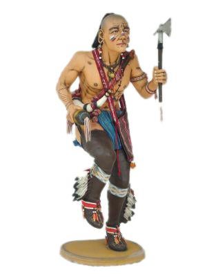 Indian Rain Dance beeld – Indiaan Hoogte 175 cm