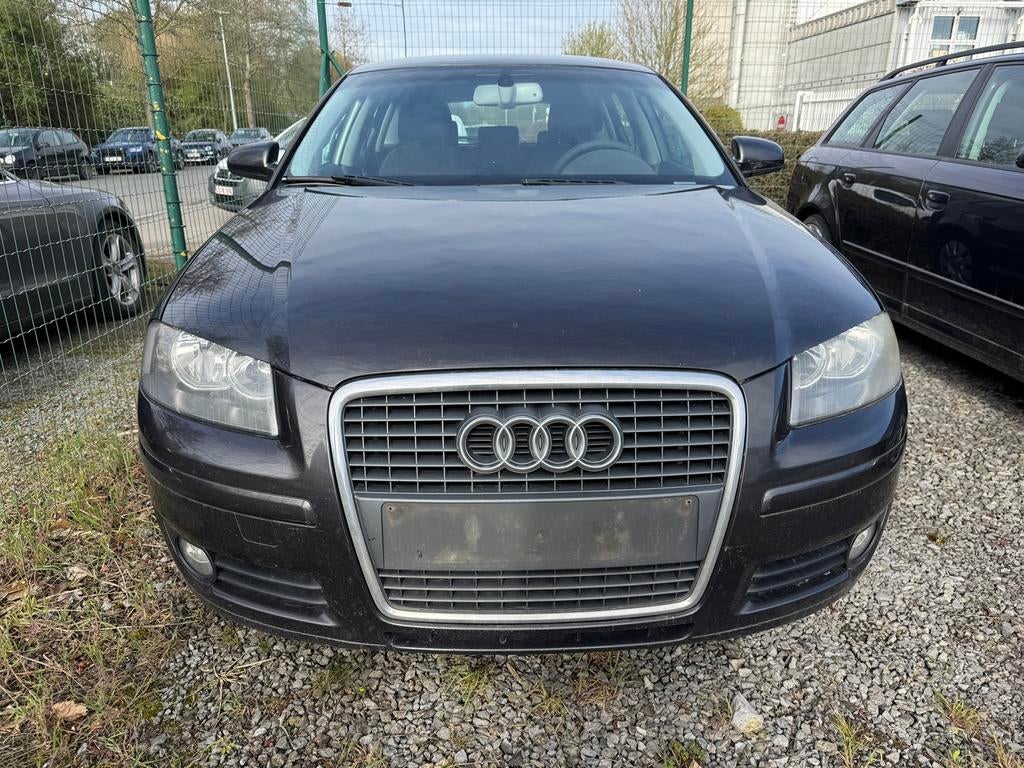Audi A3 5p 1.9 tdi accidentée, chassis ok, moteur boite ok, Achat, Entreprise, Boîte manuelle, Noir