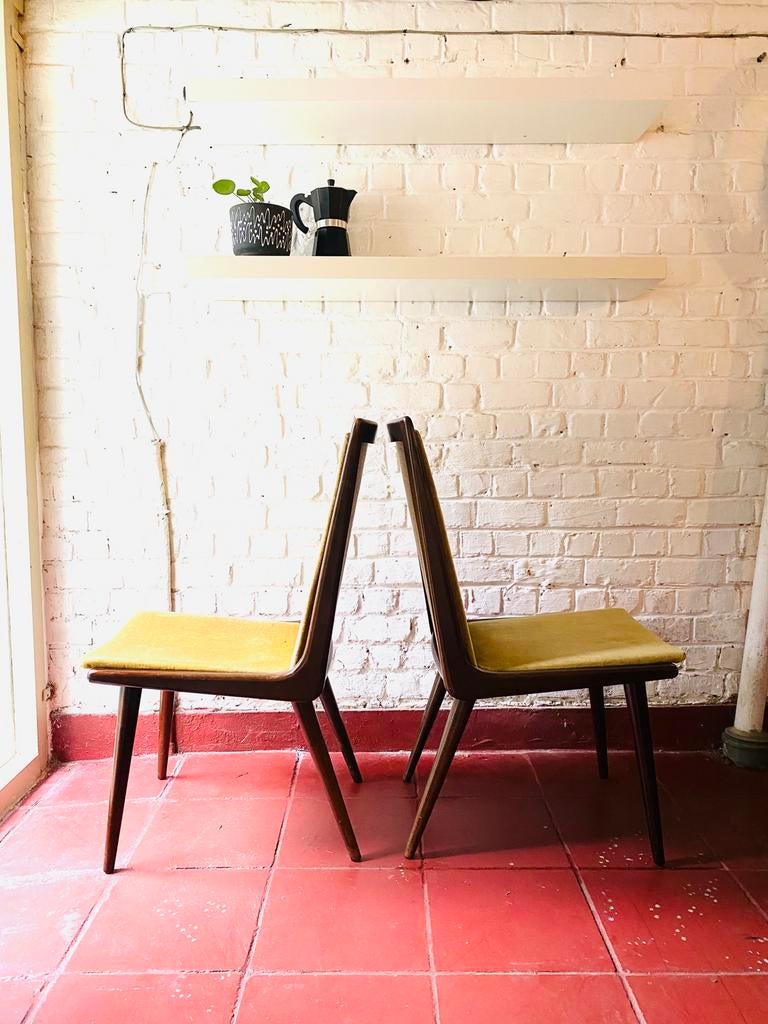 Chaises Coja Culemborg, années 1950 - bois de cerisier, Enlèvement, Maison et Meubles