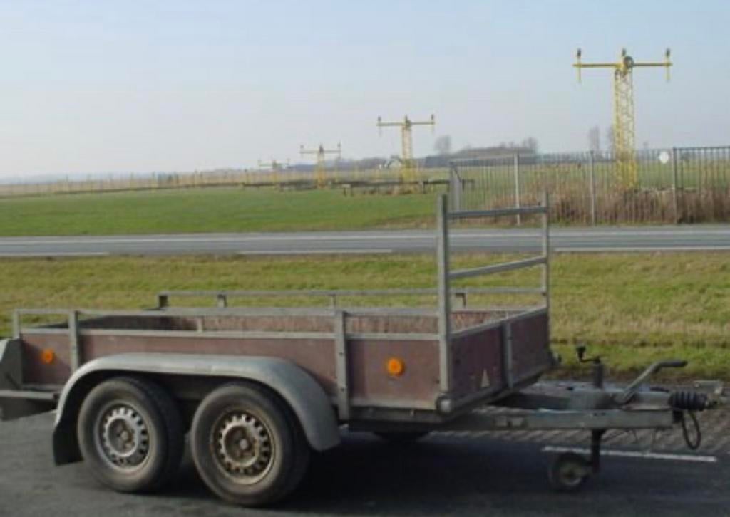 Gezocht: aanhangwagen/chassis voor project - gratis ophalen, Ophalen, Gebruikt