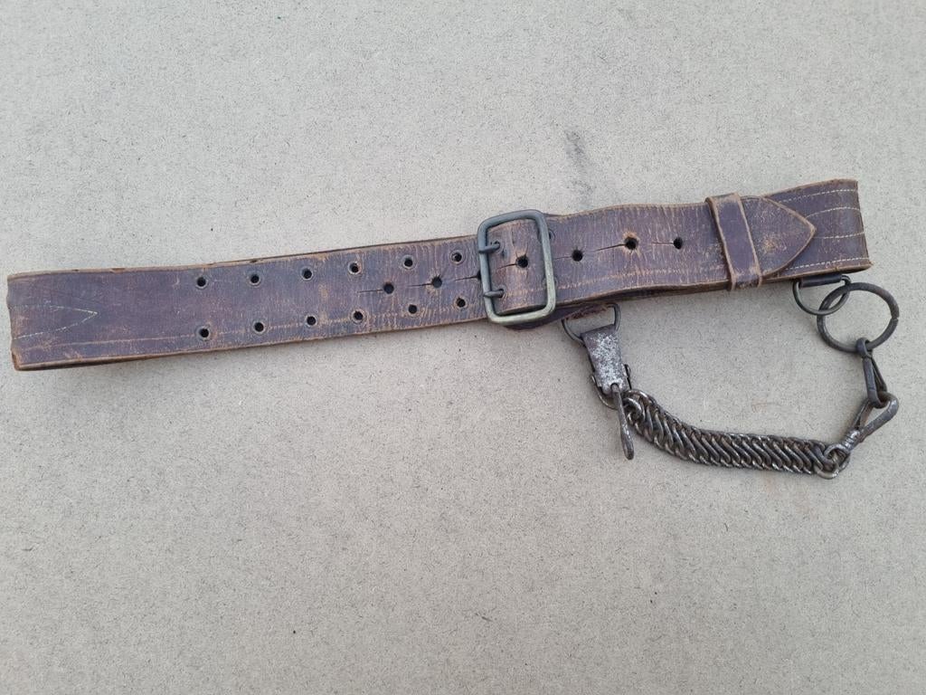 ABBL WOI - 1940 Sam Browne Riem Officier, Collections, Objets militaires | Seconde Guerre mondiale, Enlèvement ou Envoi, Armée de terre