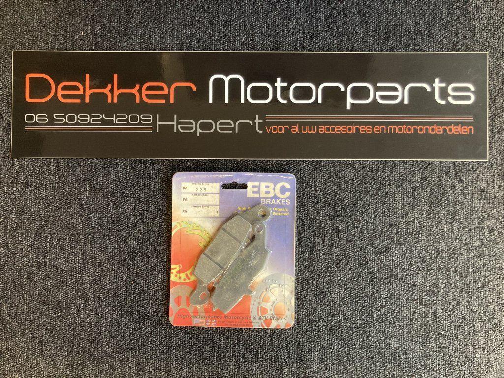 EBC 229 remblokken voorzijde Kawasaki o.a. ER6N ER 500 etc, Motoren, -, -, Nieuw, Ophalen of Verzenden
