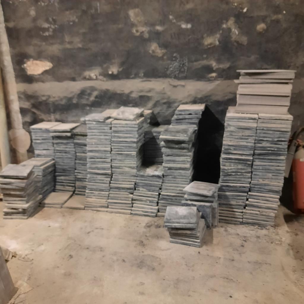 KLINKERS Volcanic tegels, Ophalen