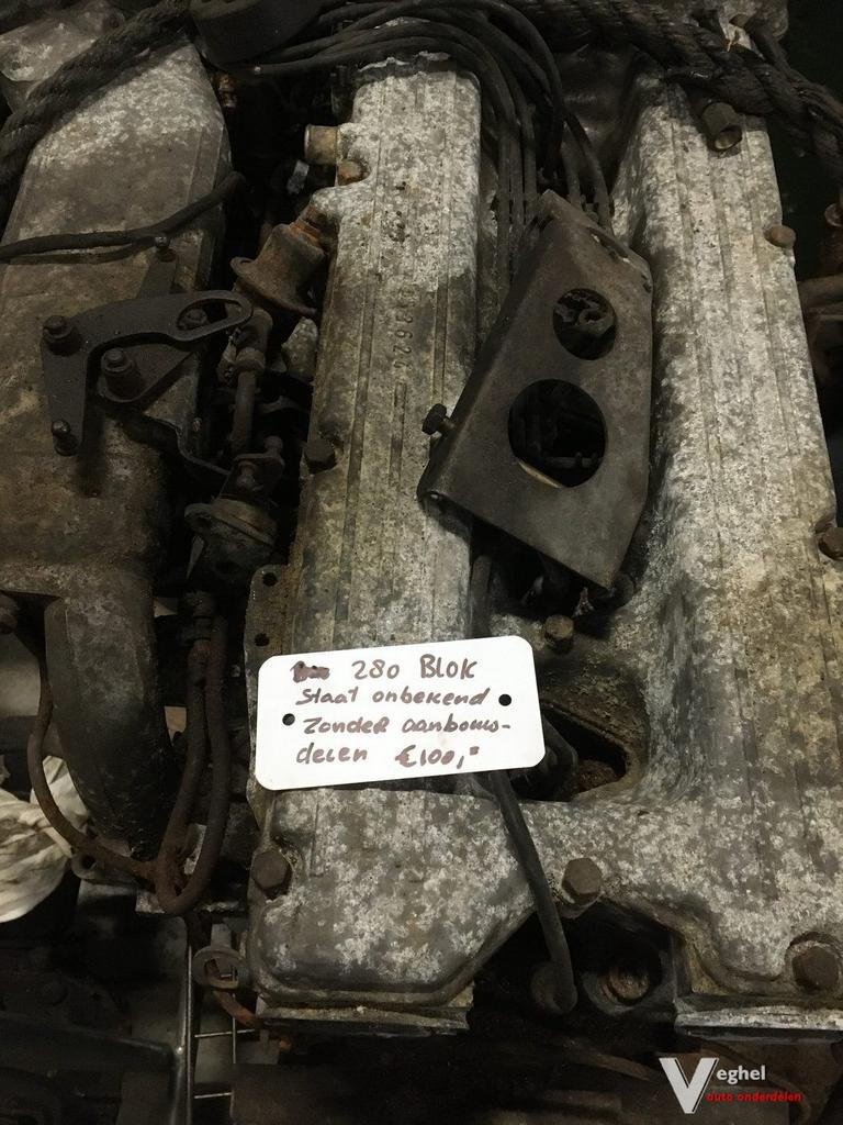 Motorblok w126 w116  2.8 benzine, Ophalen, Gebruikt, -, -