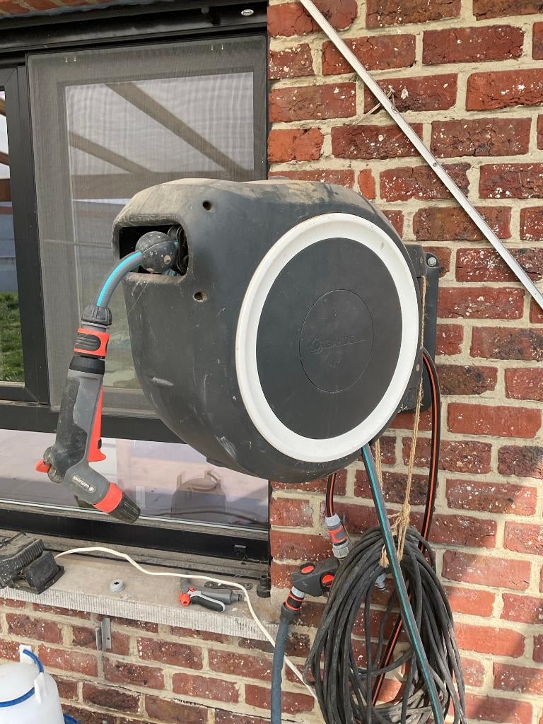 Gardena Enrouleur de Tuyau Mural Rollup XL 35m, Jardin & Terrasse, Enlèvement ou Envoi, Comme neuf, Tuyau d'arrosage