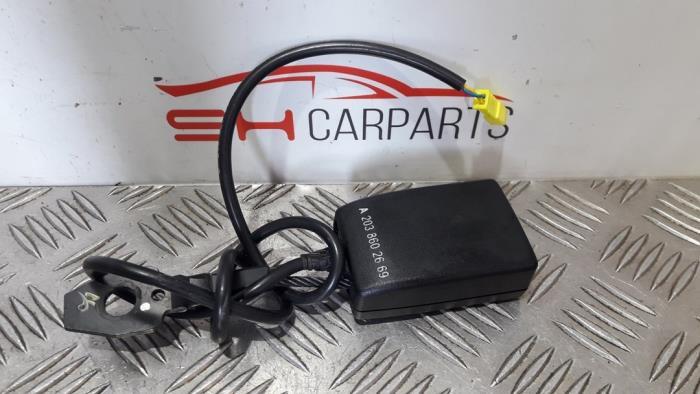 Veiligheidsgordel Insteek links-voor van een Mercedes CLC-Kl, Gebruikt, -, Ophalen of Verzenden, -