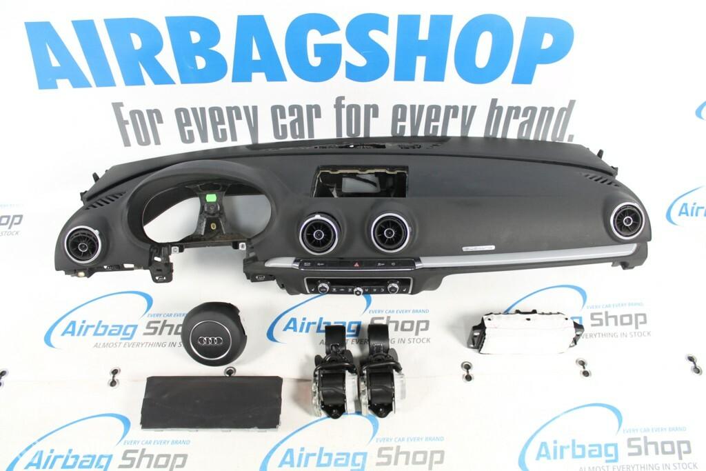 Airbag set Dashboard 3 spaak Quattro Audi A3 8V 2012-2020, Auto-onderdelen, Dashboard en Schakelaars