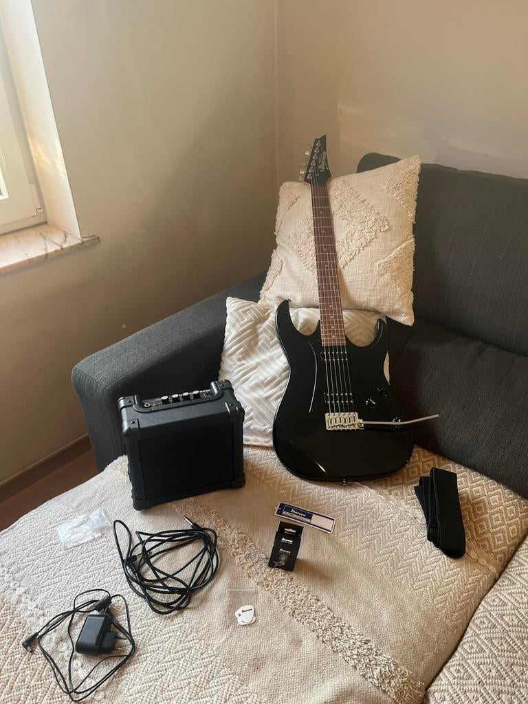 Guitare électrique, Ibanez, GIO kit complet, Enlèvement, Comme neuf, Ibanez
