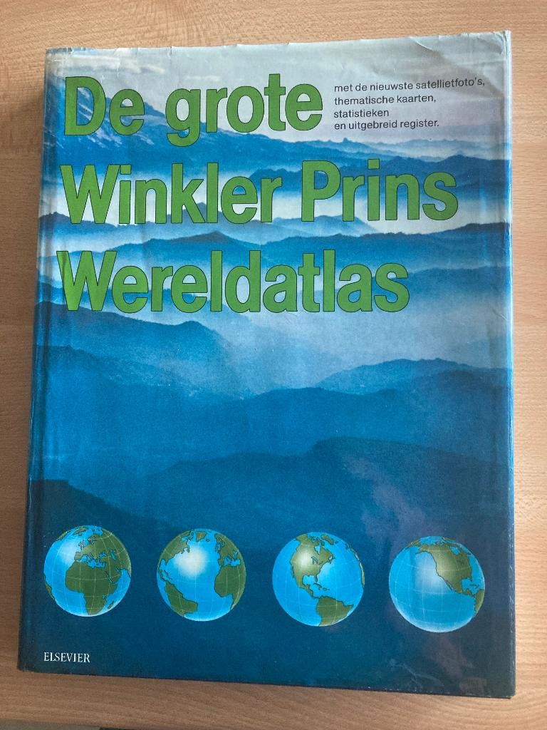 Atlas mondial du Grand Prince Winkler, Enlèvement ou Envoi, Comme neuf, Tome à part