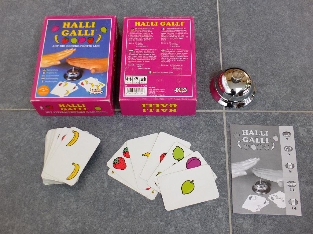 Halli Galli, jeu de cartes Amigo Spiele - Enfants dès 6 ans, Hobby & Loisirs créatifs, Jeux de société | Jeux de cartes, Comme neuf