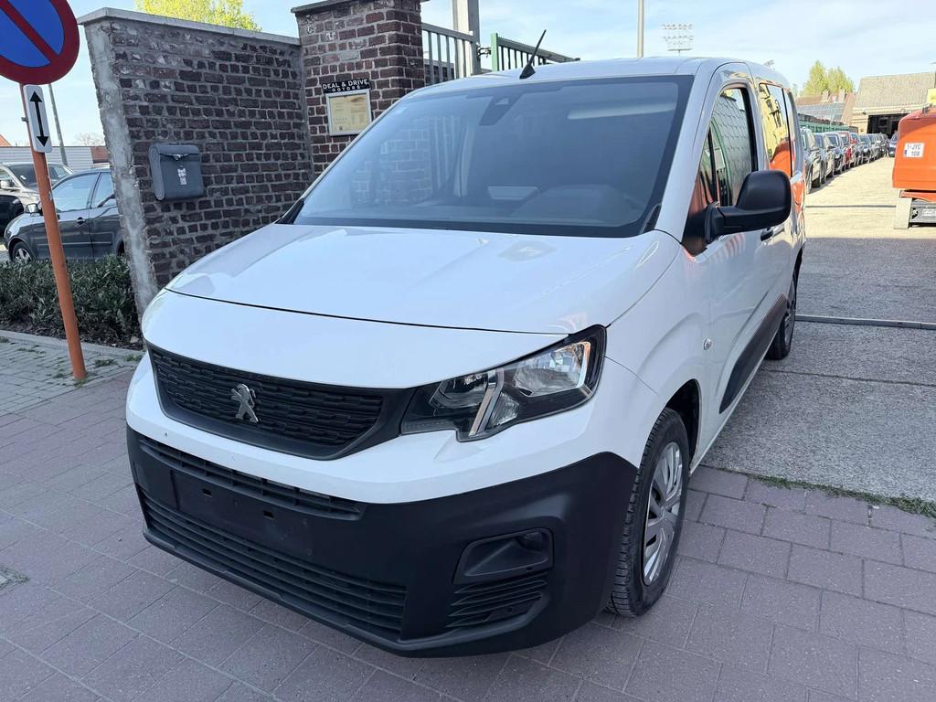 Peugeot Partner 1.5 BlueHDi L1 EDITION ASPHALT, Autos, Camionnettes & Utilitaires, 144 g/km, Entreprise, 2 places, Boîte manuelle