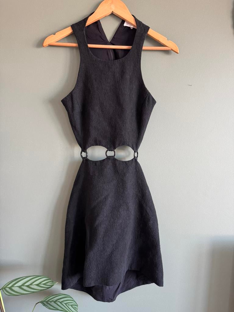 Ba&sh Tibbi zwarte zomerjurk - NIEUW, Ophalen of Verzenden, Nieuw, Maat 36 (S), Zwart