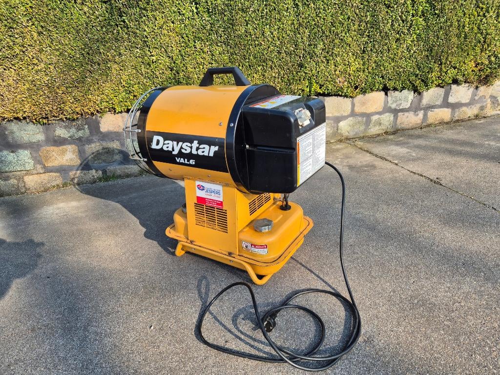 Petroleum brander DAYSTAR, Ophalen