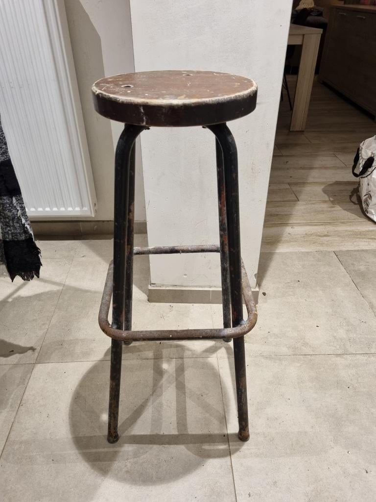 Tabouret de bar vintage., Enlèvement