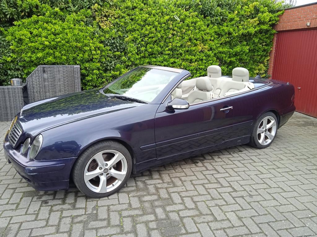 Mercedes clk compressor cabrio op LPG !!!, Auto's, Automaat, 4 zetels, Achterwielaandrijving, 4 cilinders