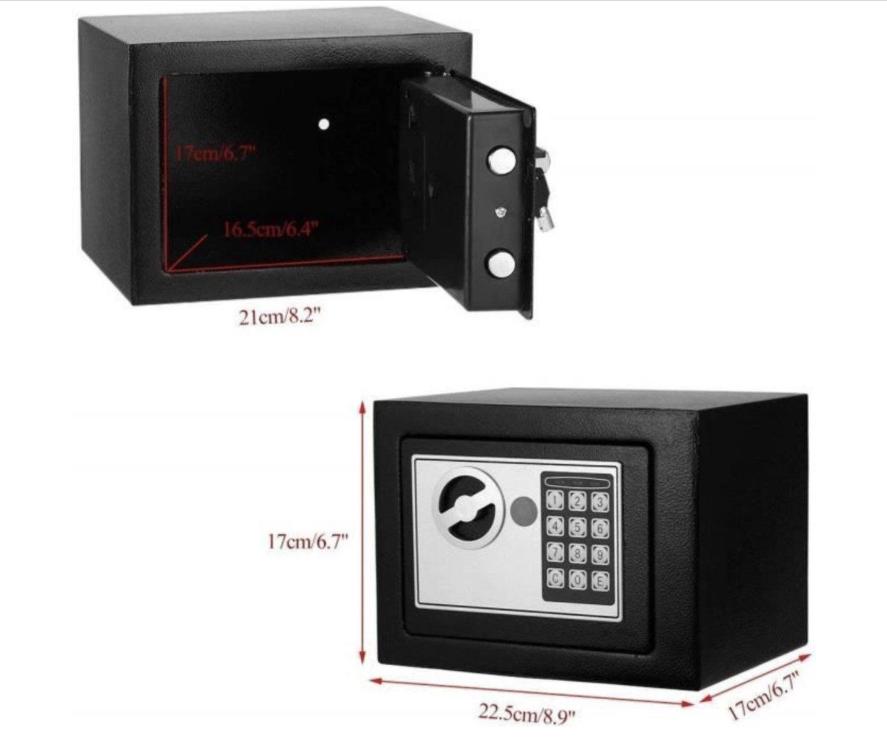 petit coffre fort, code et clé, Enlèvement ou Envoi, Neuf