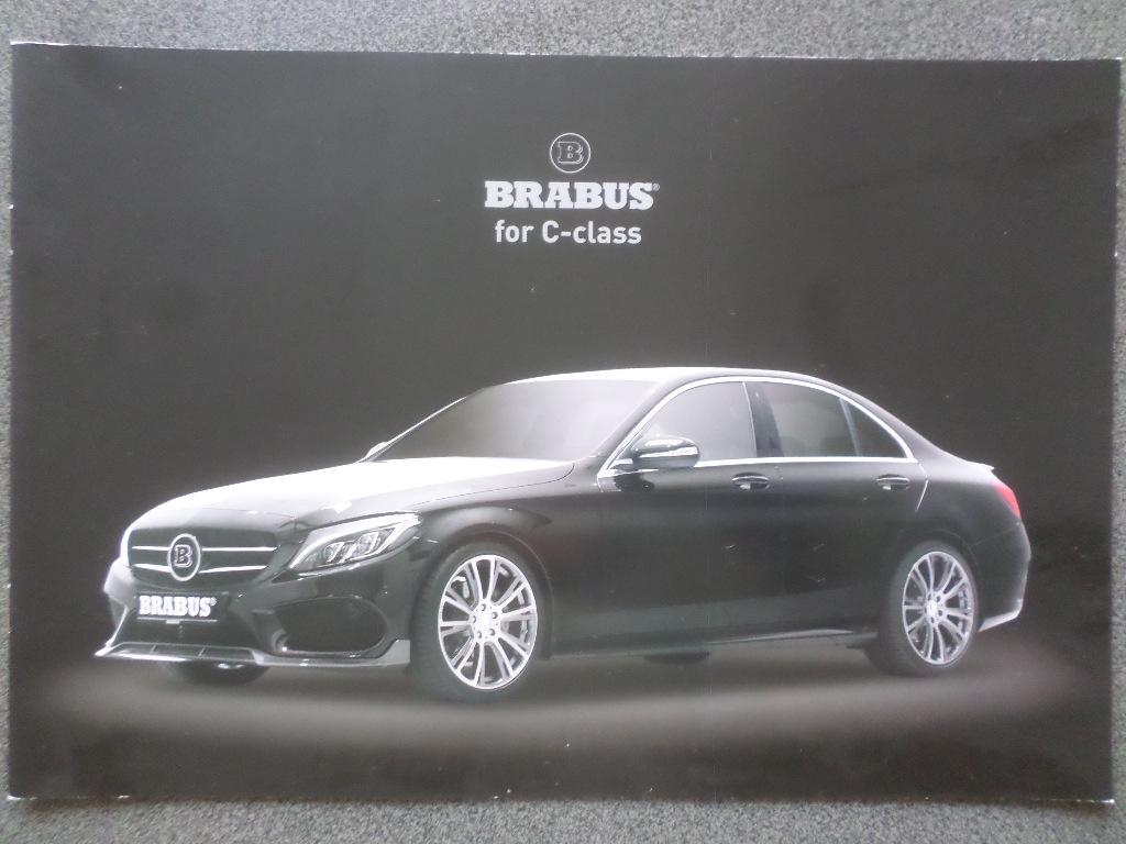 Brochure de la Mercedes Brabus Classe C 2015, Livres, Autos | Brochures & Magazines, Mercedes, Enlèvement ou Envoi