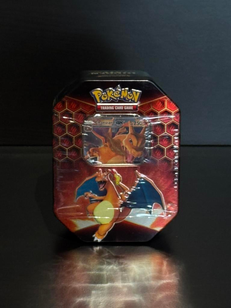 Hidden Fates: Charizard GX Tin, Hobby en Vrije tijd, Verzamelkaartspellen | Pokémon, Ophalen of Verzenden, Nieuw, Overige typen