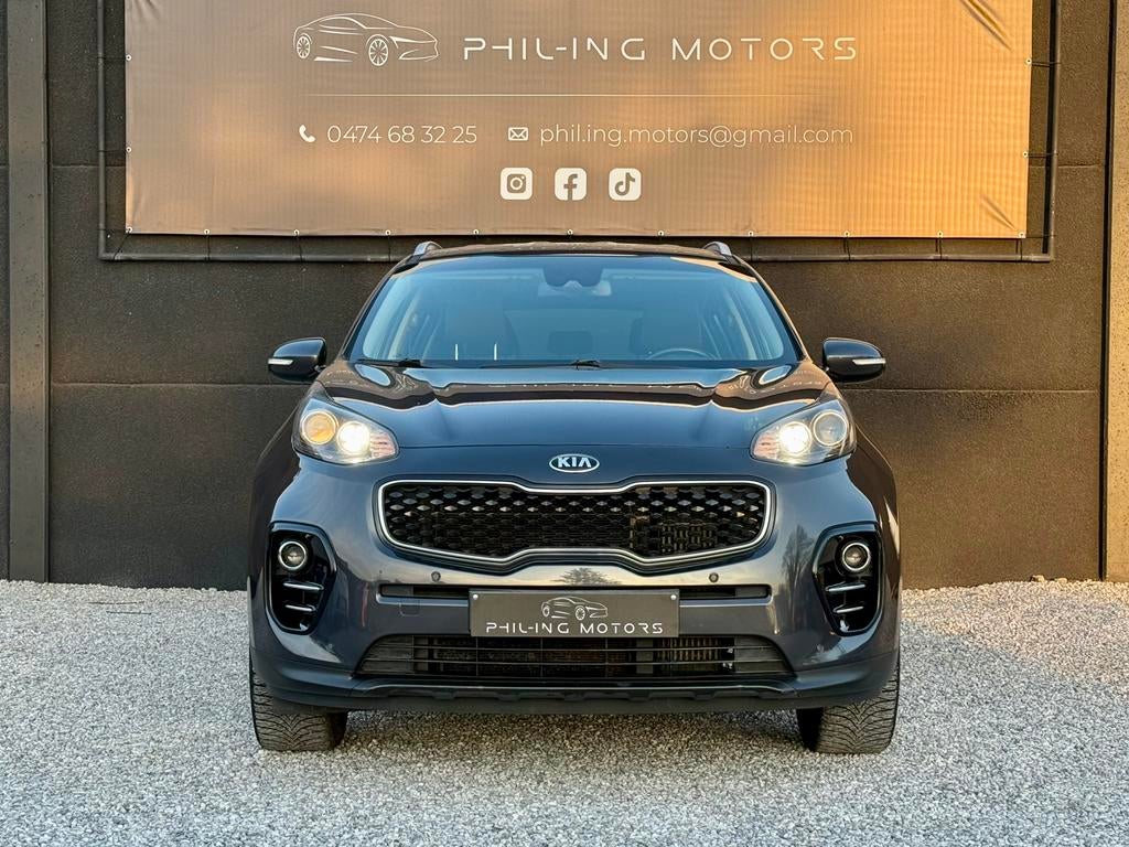 KIA Sportage 17 Crdi / Bluetooth / Gps / Camera, Autos, Kia, Argent ou Gris, Achat, 6 portes, Euro 6