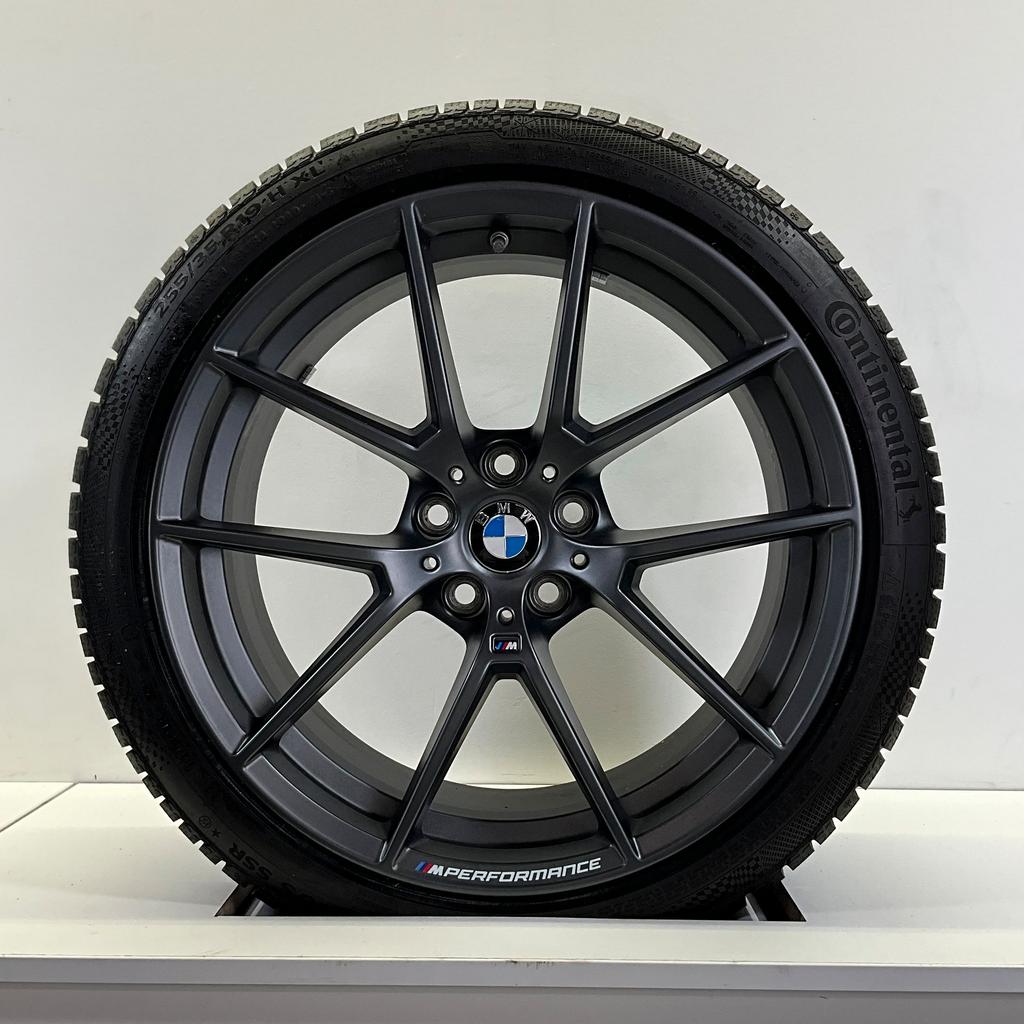 BMW 3 SERIE 2 SERIE 4 SERIE BREEDSET VELGEN + WINTERBANDEN 1, Auto-onderdelen, Banden en Velgen, 19 inch, Gebruikt, -, -