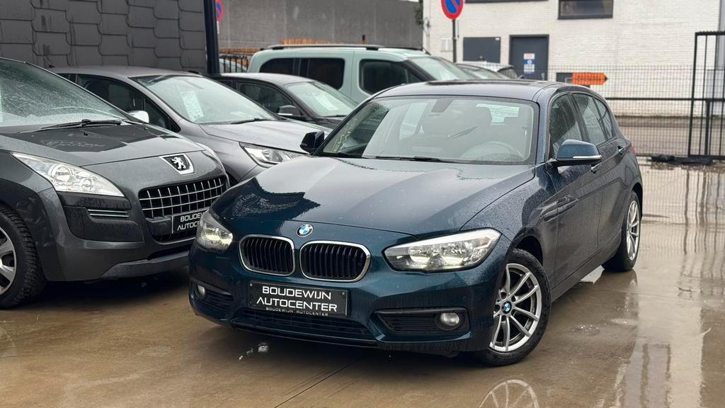 Bmw 1 Serie 116D EURO 6B Efficient Dynamic 2015 - 215.xxxkm, Blauw, 5 deurs, Te koop, Stadsauto