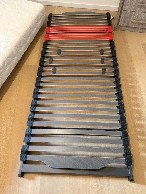 Lattenbodem 2 x  + gratis bed, Ophalen, Zo goed als nieuw, Tweepersoons, 160 cm