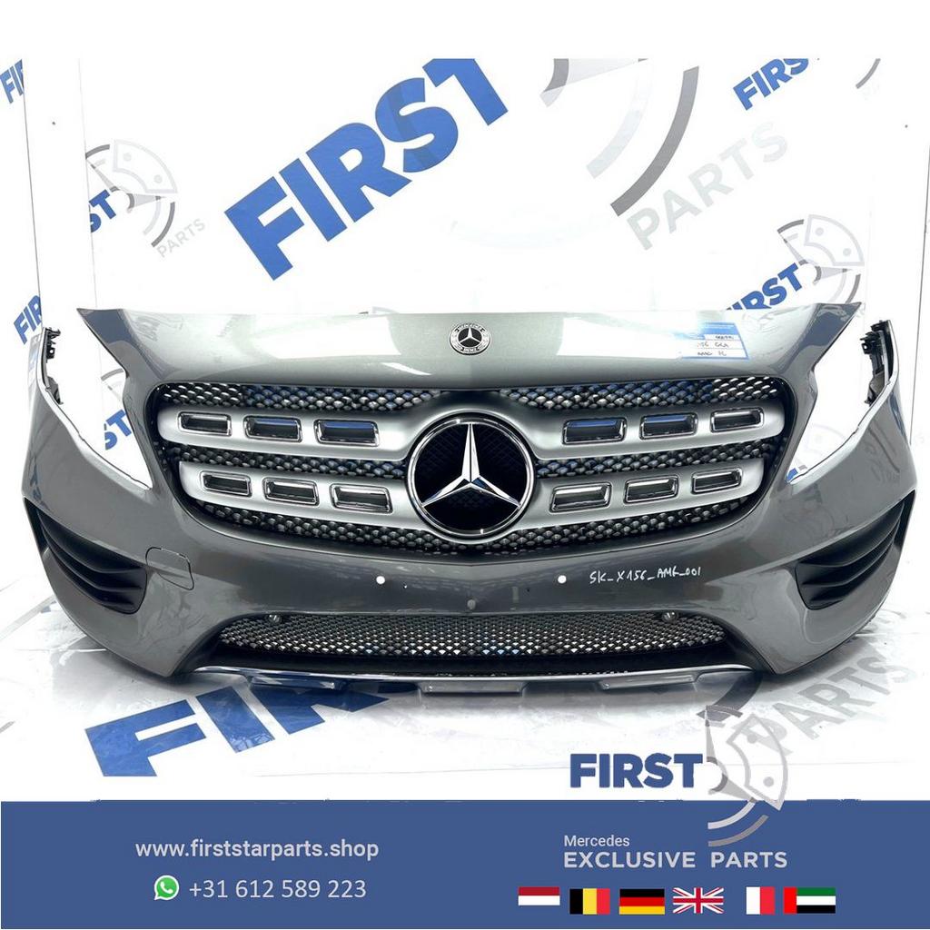 W156 BUMPER GLA FACELIFT AMG VOORBUMPER X156 ZWART WIT GRIJS, Auto-onderdelen, Gebruikt, -, Voor, Ophalen of Verzenden
