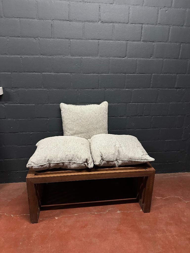 Outdoor zitbank, Tuin en Terras, Tuinbanken, Ophalen, Zo goed als nieuw, Hout