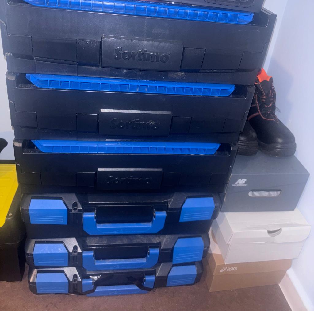 Coffre rangement outils Sortimo, Ophalen, Zo goed als nieuw