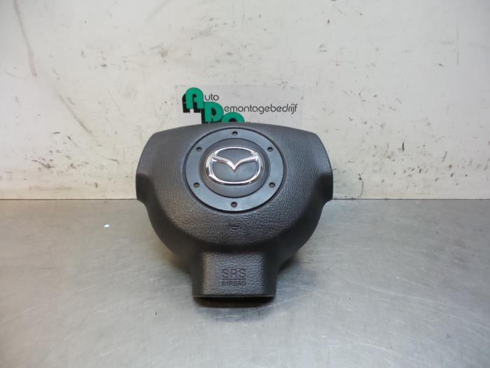 Airbag gauche (volant) d'un Mazda 2 (2 03-), Autos : Pièces & Accessoires, Autres pièces automobiles, Mazda, Utilisé, 3 mois de garantie