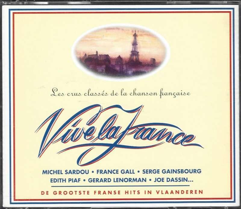 Dubbel CD Vive La France, Ophalen of Verzenden, Zo goed als nieuw