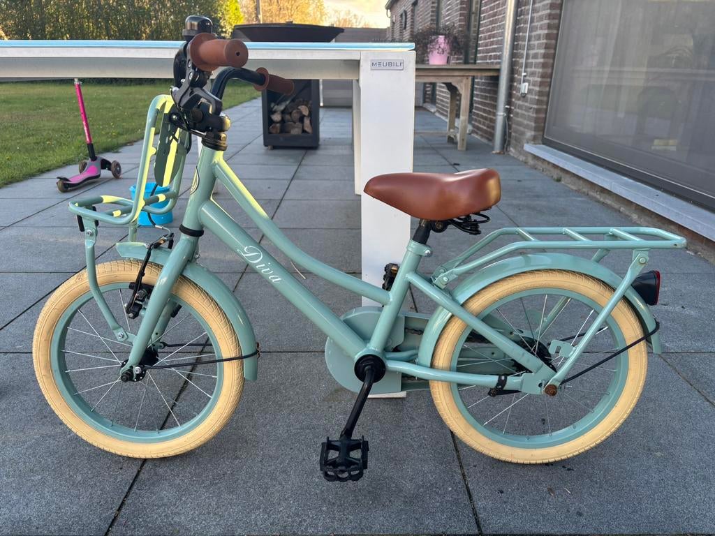 Kinderfiets 5 jaar - 16 inch, Ophalen, Gebruikt, 16 inch, Handrem