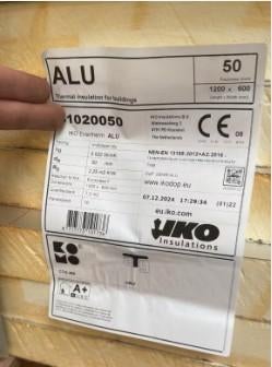Isolation de sol IKO Alu 50 mm d'épaisseur 60x120  12 pièces, Bricolage & Construction, Neuf, Isolation de sol, Enlèvement, Mousse rigide (PIR)