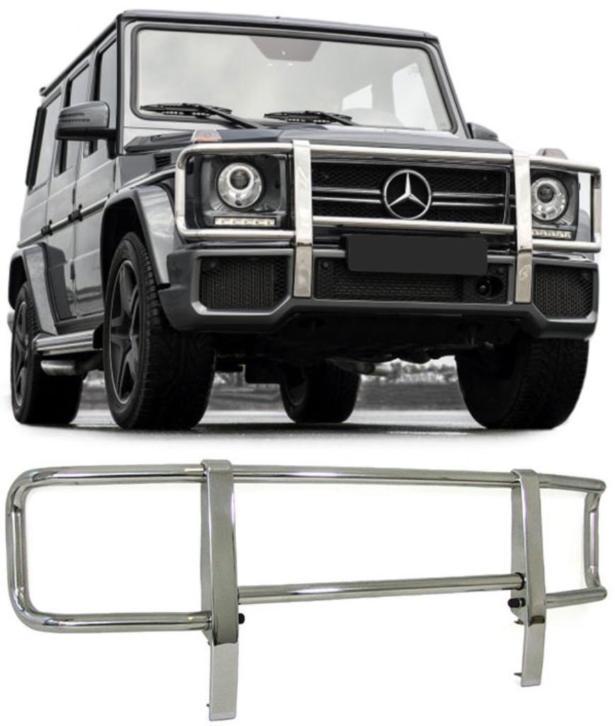 Mercedes G63/G65 AMG bullbar chr/zw NIEUW !!!!!!!!!!!!!!!!, Mercedes-Benz, Nieuw, Jan Sangerslaan 16, MBG