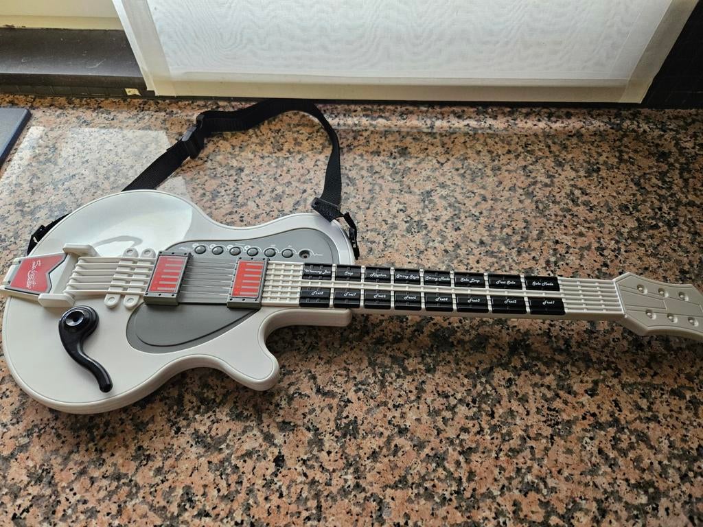 Elektrische speelgoedgitaar, Ophalen, Zo goed als nieuw, Elektronica, Met licht