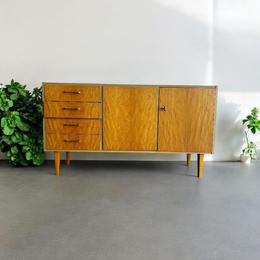 Vintage ladekast / dressoir / tvmeubel, Ophalen of Verzenden