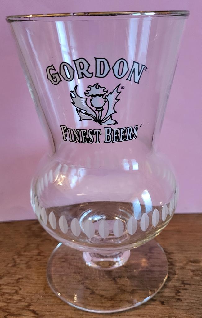 GORDON FINEST BEERS verre à bière 33 cl *** COMME NEUF ***, Collections, Enlèvement ou Envoi, Comme neuf, Verre ou Verres, Autres marques