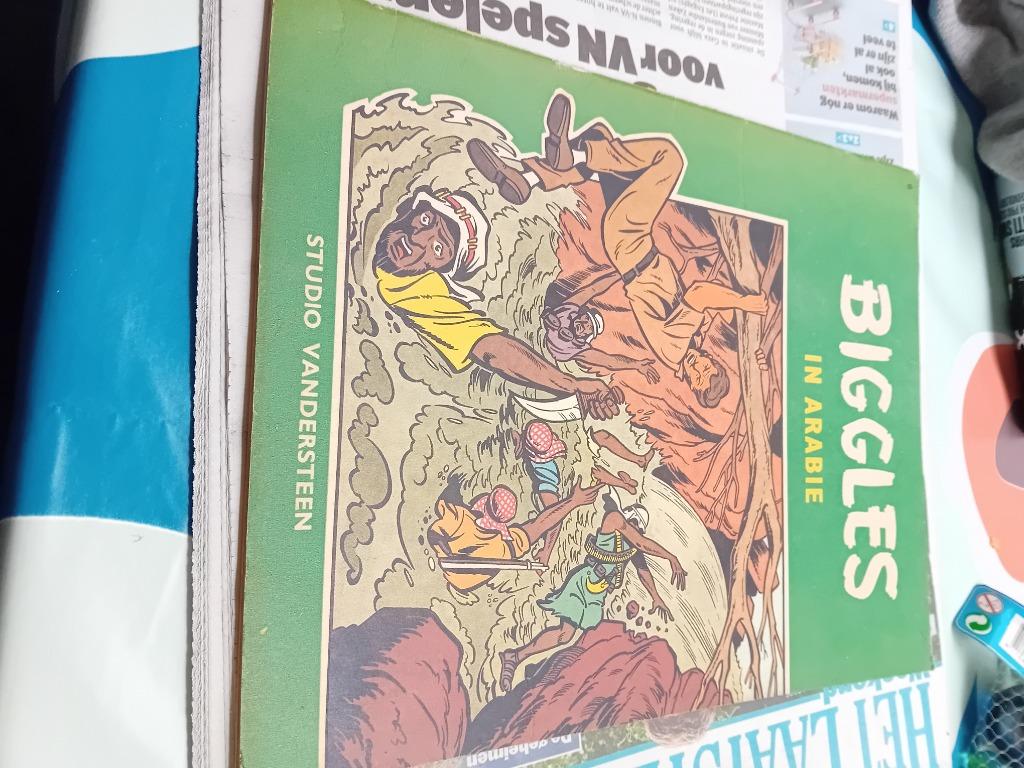 Biggles in arabie, Boeken, Stripverhalen, Eén stripboek, Ophalen, Gelezen