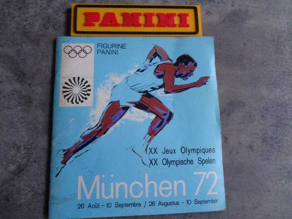 PANINI STICKER ALBUM  MUNCHEN 72   OLYMPISCHE SPELEN  volled, Hobby en Vrije tijd, Stickers en Plaatjes, Zo goed als nieuw, Sticker
