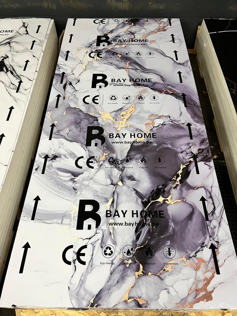 Panneaux pvc  2.7x1.22, Enlèvement