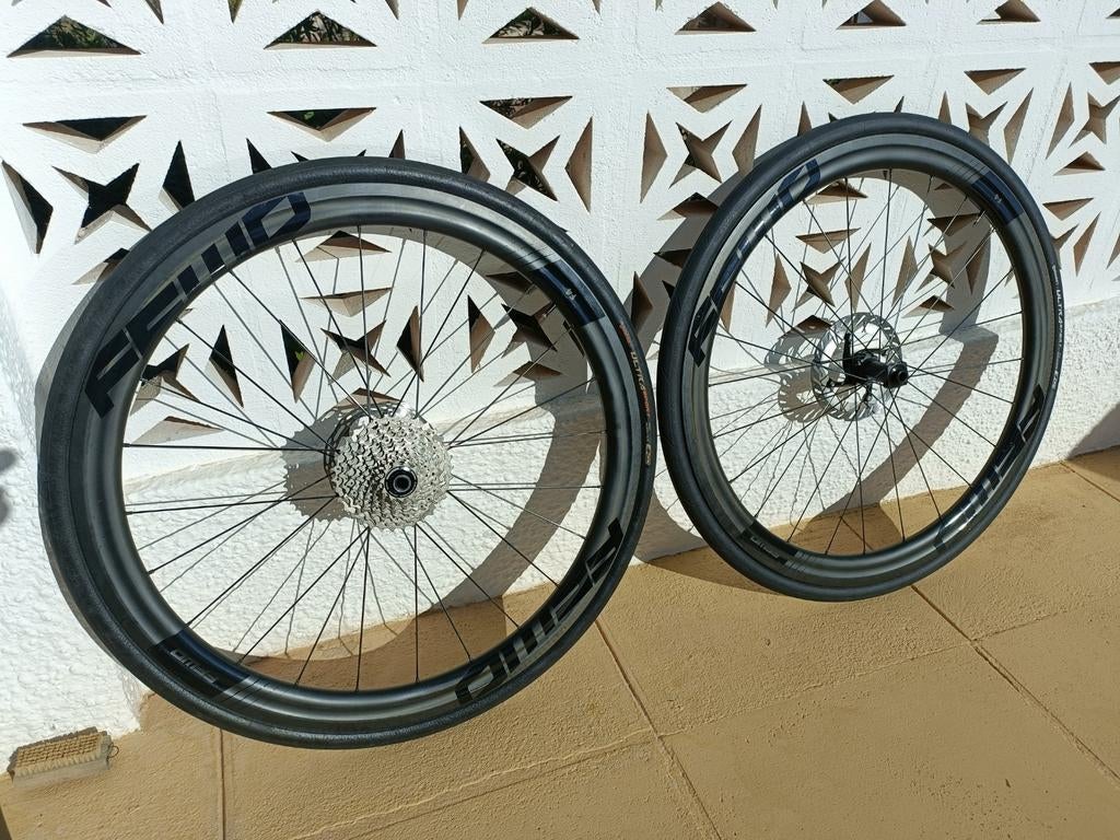 FFWD F4 wielen clincher, Fietsen en Brommers, Fietsonderdelen, Ophalen, Zo goed als nieuw