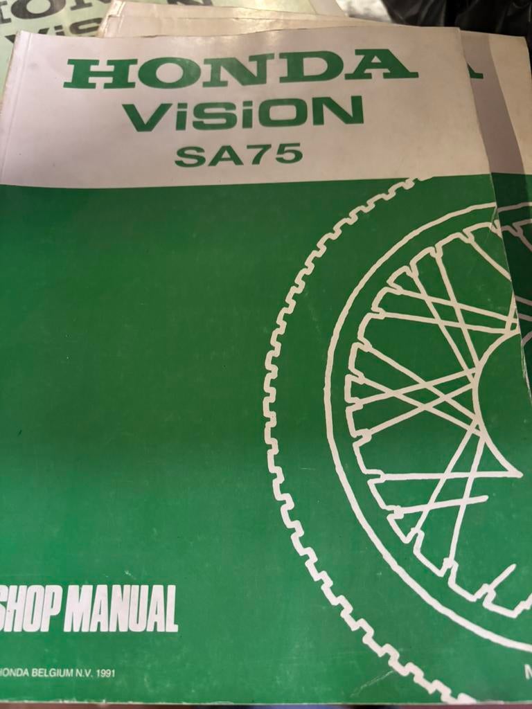 Manuel d'atelier Honda Vision SA75, Enlèvement ou Envoi, Honda