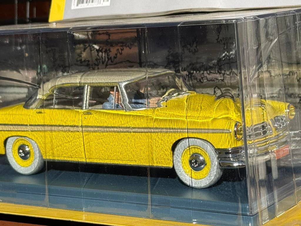 Voiture Tintin Crysler New Yorker 1:24, Enlèvement ou Envoi, Tintin, Utilisé, Statue ou Figurine