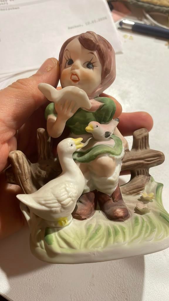 Oude Hummel Goebel-figuur — TMK-2, Antiek en Kunst, Antiek | Porselein, Ophalen of Verzenden