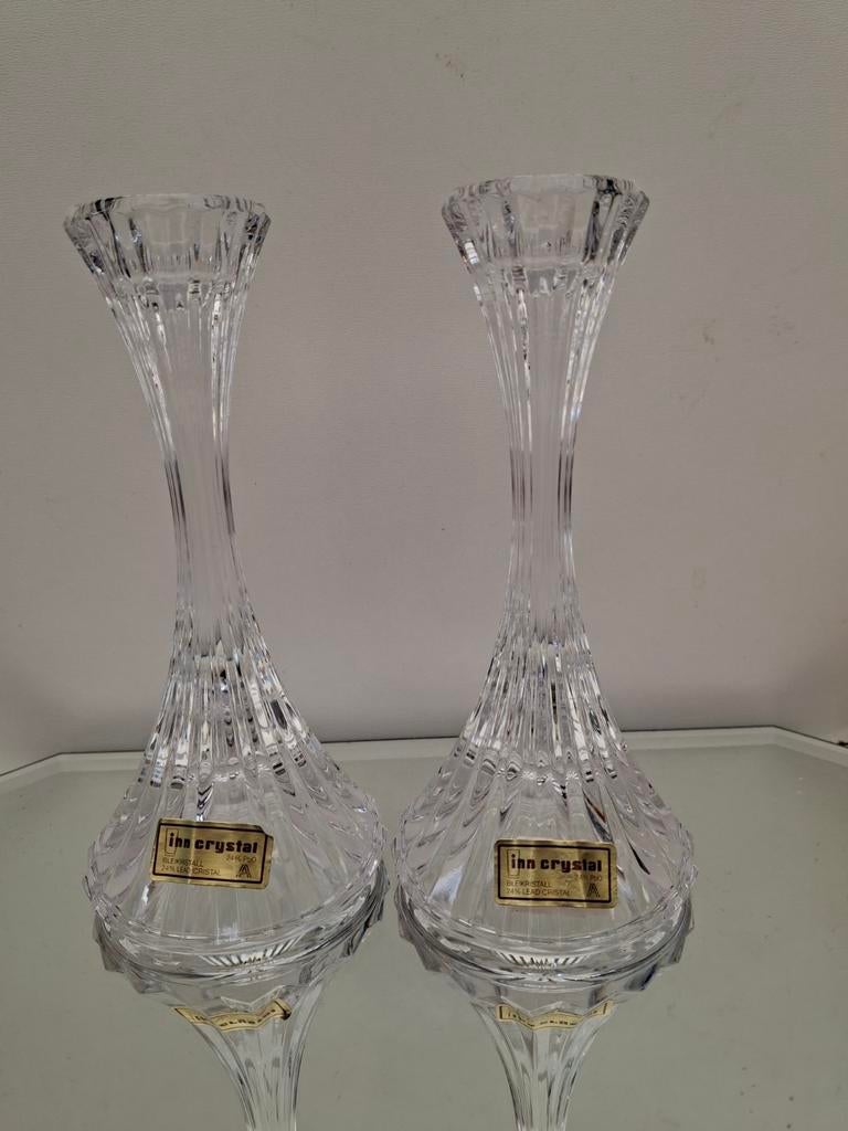 2 magnifiques chandeliers en cristal.
Totalement irréprochab, Antiquités & Art, Enlèvement ou Envoi