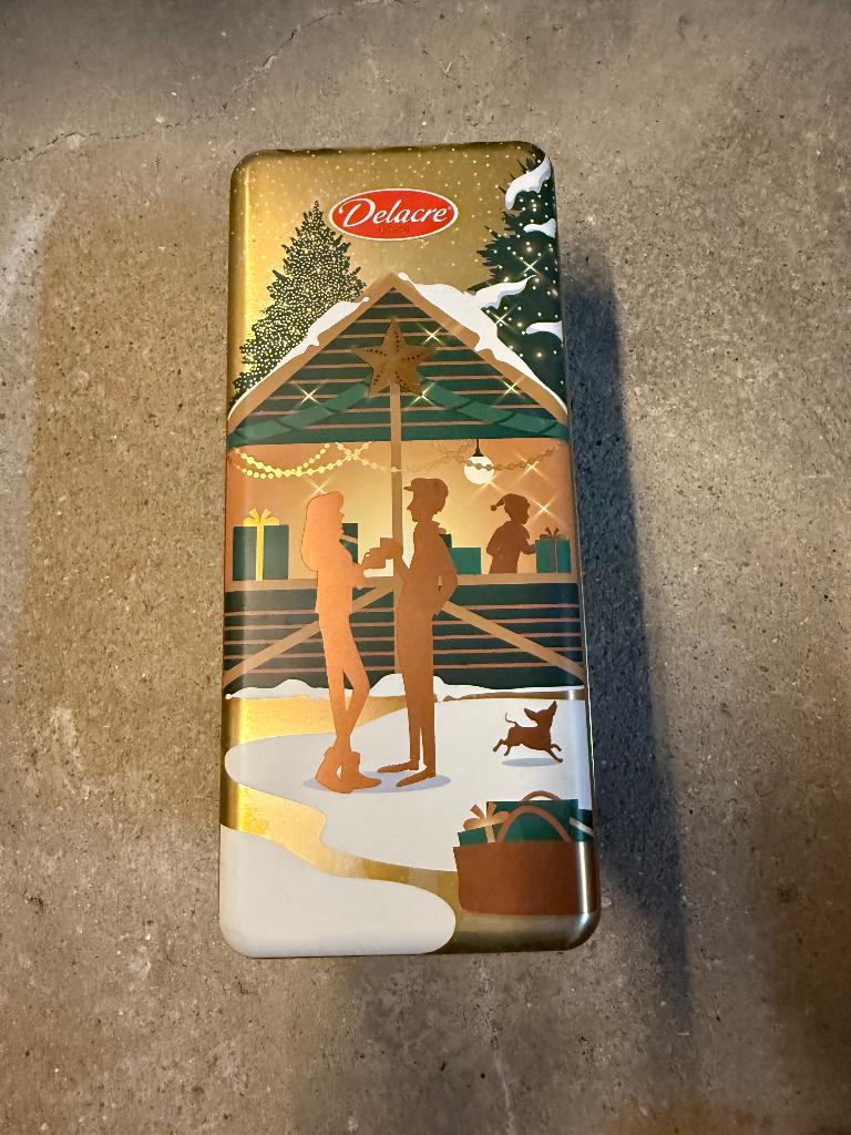 Boîte métallique Delacre, Collections, Enlèvement ou Envoi, Comme neuf