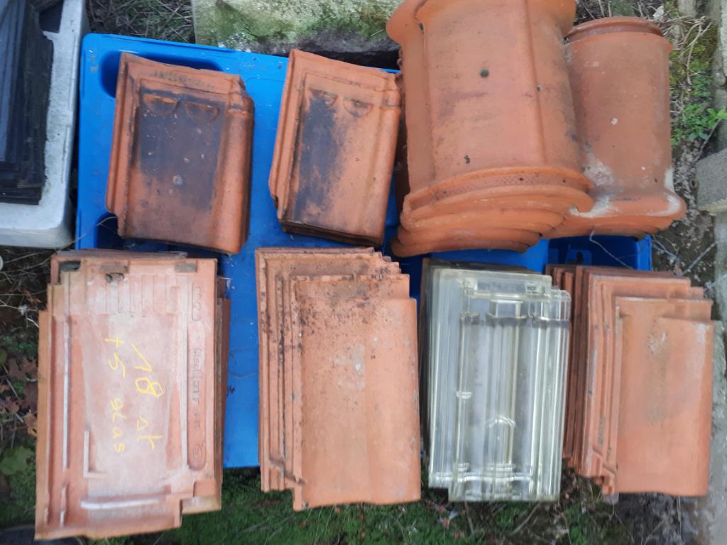 dakpannen  te koop, Ophalen, Gebruikt, Steen of Klei, Dakpannen