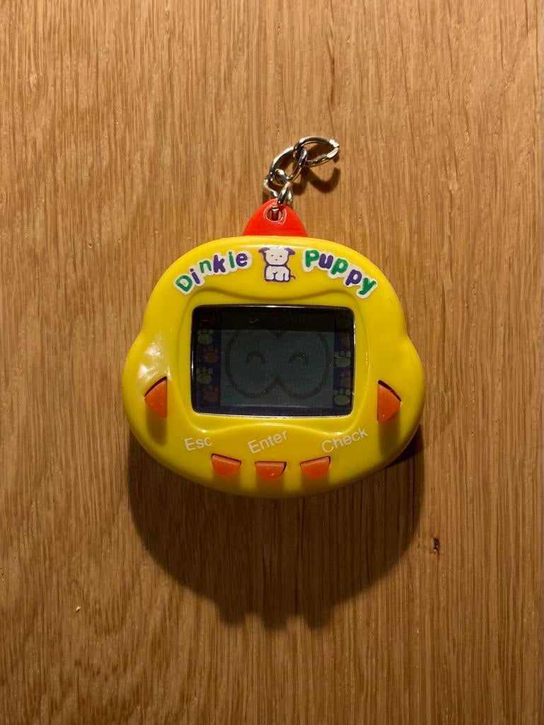 Tamagotchi Hitorikko Dinkie Puppy Keychain Game, Ophalen of Verzenden, Zo goed als nieuw