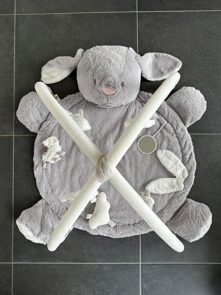 Grijze speelmat Konijn, Kinderen en Baby's, Ophalen, Zo goed als nieuw